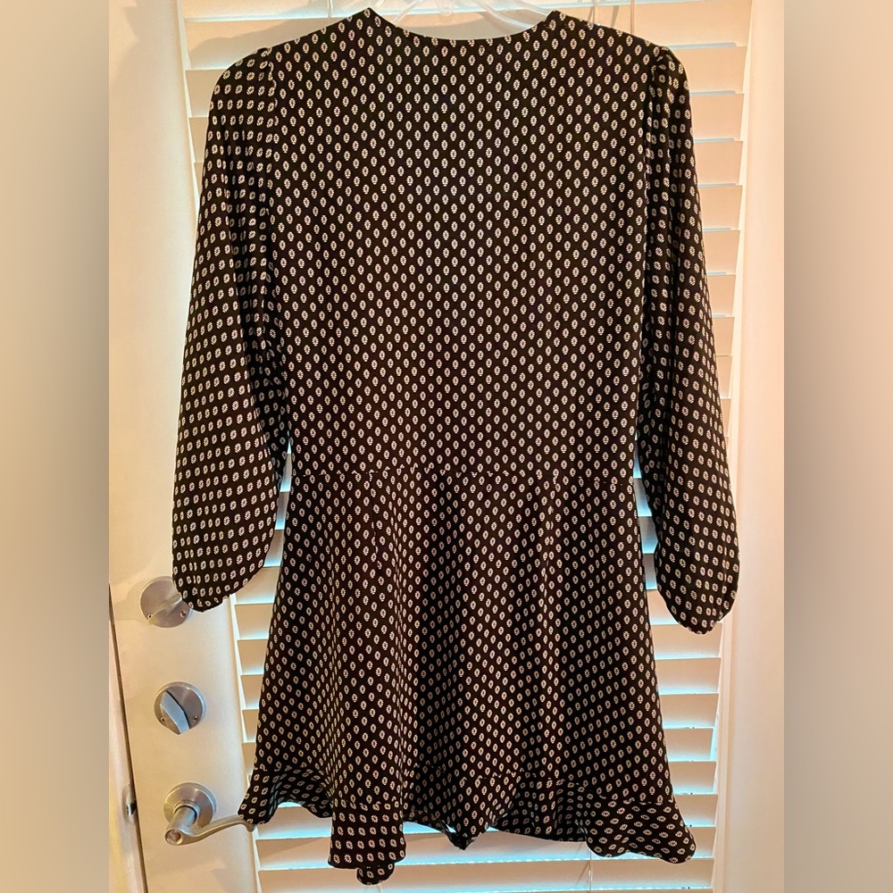 LOFT Wrap Mini Dress - Size 12 - NWT! - Picture 3 of 4